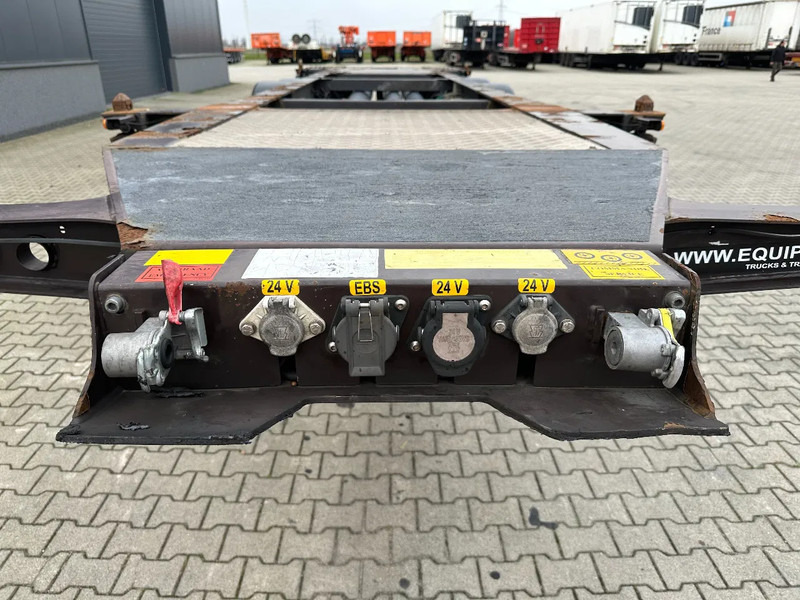 نصف مقطورة لنقل الحاويات Burg 20FT ADR (EX/II, EX/III, FL, AT) Chassis, Leergewicht : 3.690kg, SAF INTRADISC, 2x Liftachse, NL-Chassis: صورة 6
