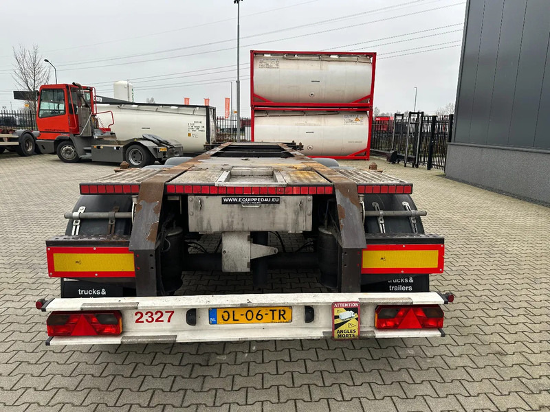 Burg 20FT ADR (EX/II, EX/III, FL, AT) Chassis, leeggewicht: 3.690kg, SAF INTRADISC, 2x Liftaxle, NL-chassis, APK: 08-2025 - نصف مقطورة لنقل الحاويات: صورة 4 Burg 20FT ADR (EX/II, EX/III, FL, AT) Chassis, leeggewicht: 3.690kg, SAF INTRADISC, 2x Liftaxle, NL-chassis, APK: 08-2025 - نصف مقطورة لنقل الحاويات: صورة 4