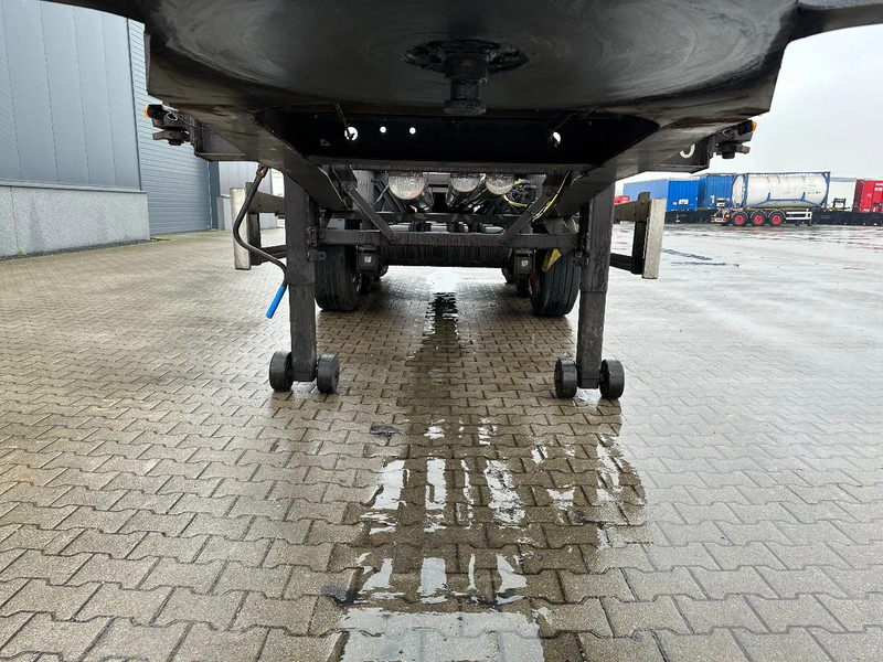 نصف مقطورة لنقل الحاويات Burg 20FT ADR (EX/II, EX/III, FL, AT), Leergewicht: 3.690kg, SAF INTRADISC, 2x Liftachse, ALCOA, NL-Chassis, APK/ADR: 02-2026: صورة 6