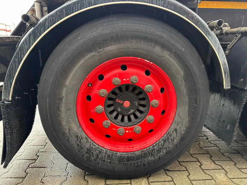 نصف مقطورة لنقل الحاويات Burg 20FT ADR (EX/II, EX/III, FL, AT), Leergewicht: 3.690kg, SAF INTRADISC, 2x Liftachse, ALCOA, NL-Chassis, APK/ADR: 02-2026: صورة 13