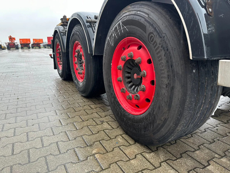 نصف مقطورة لنقل الحاويات Burg 20FT ADR (EX/II, EX/III, FL, AT), Leergewicht: 3.690kg, SAF INTRADISC, 2x Liftachse, ALCOA, NL-Chassis, APK/ADR: 02-2026: صورة 14