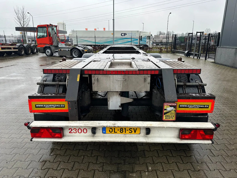 Burg 20FT ADR (EX/II, EX/III, FL, AT), Leergewicht: 3.690kg, SAF INTRADISC, 2x Liftachse, ALCOA, NL-Chassis, APK/ADR: 02-2026 - نصف مقطورة لنقل الحاويات: صورة 4 Burg 20FT ADR (EX/II, EX/III, FL, AT), Leergewicht: 3.690kg, SAF INTRADISC, 2x Liftachse, ALCOA, NL-Chassis, APK/ADR: 02-2026 - نصف مقطورة لنقل الحاويات: صورة 4
