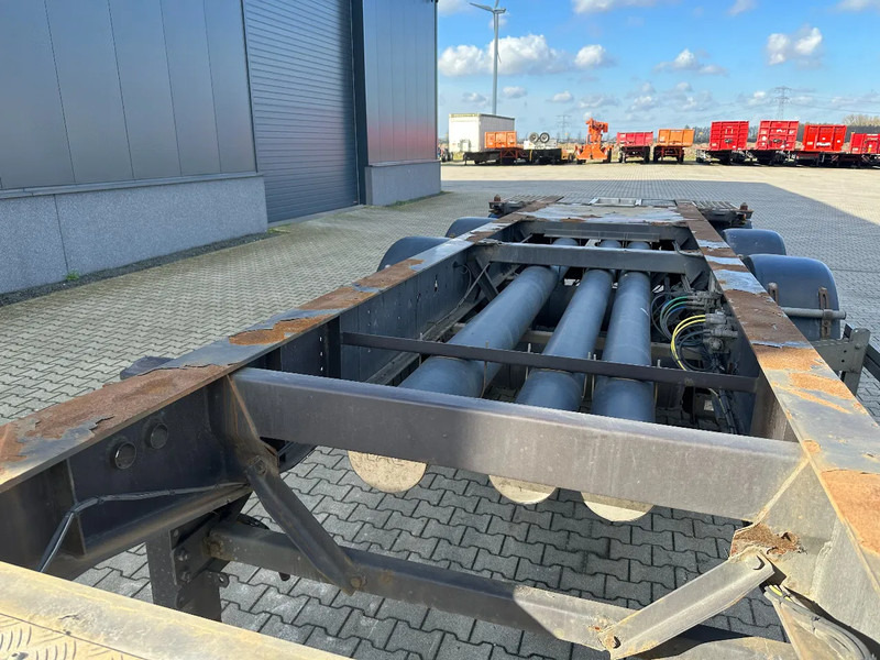 نصف مقطورة لنقل الحاويات Burg 20FT ADR (EX/II, EX/III, FL, AT), Leergewicht : 3.690kg, SAF INTRADISC, 2x Liftachse, NL-Chassis: صورة 18