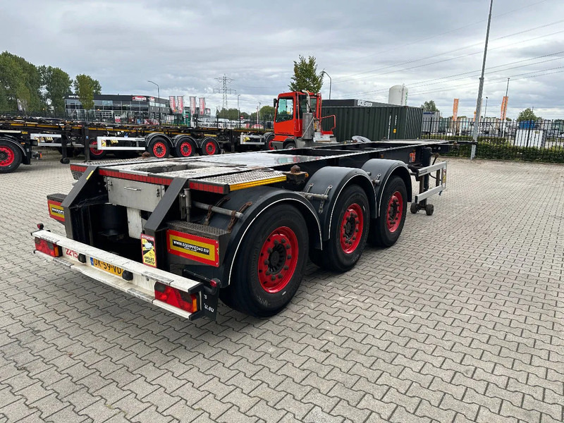 Burg 20FT (SWAP) / 3-axles, 3.400kg, SAF INTRADISC, ADR, 2x LIFTAXLE, NL-chassis - نصف مقطورة لنقل الحاويات: صورة 3 Burg 20FT (SWAP) / 3-axles, 3.400kg, SAF INTRADISC, ADR, 2x LIFTAXLE, NL-chassis - نصف مقطورة لنقل الحاويات: صورة 3