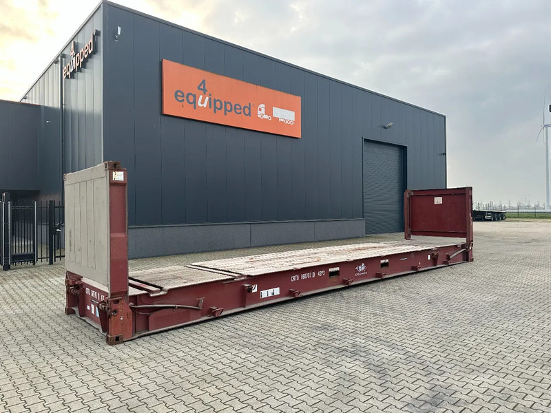 CIMC 40FT FLATRACK FLUSH FOLDING / 10x available - حاوية شحن: صورة 1 CIMC 40FT FLATRACK FLUSH FOLDING / 10x available - حاوية شحن: صورة 1