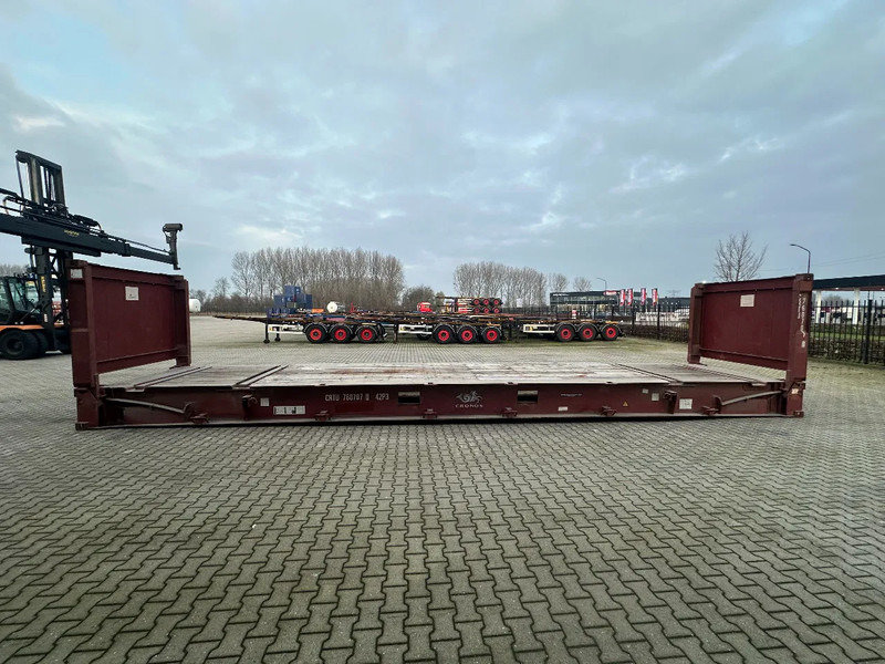 CIMC 40FT FLATRACK FLUSH FOLDING / 10x available - حاوية شحن: صورة 3 CIMC 40FT FLATRACK FLUSH FOLDING / 10x available - حاوية شحن: صورة 3