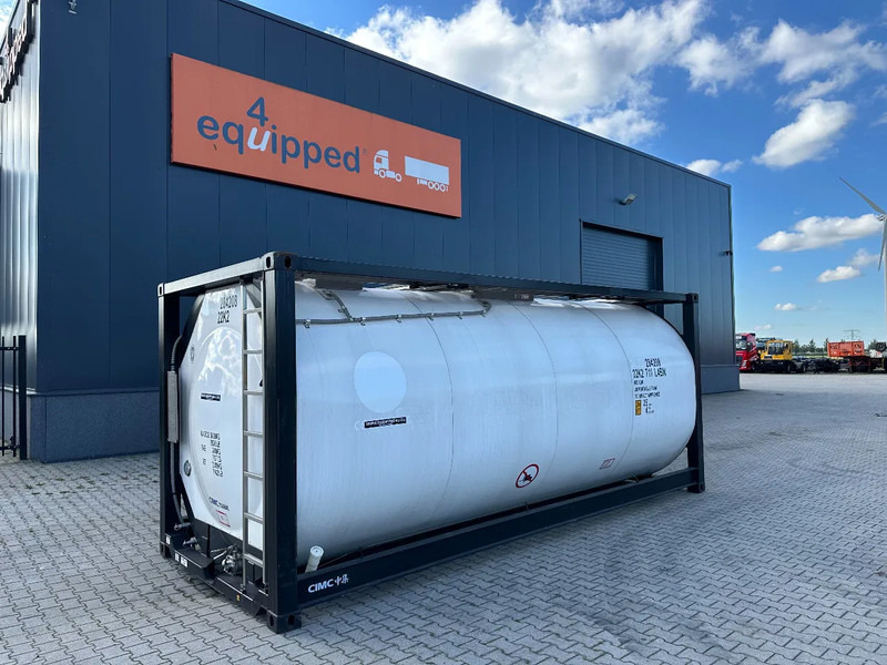 CIMC NEW / UNUSED, for FOOD STUFF or CHEMICAL, 20FT ISO, 25.030L, L4BN, UN Portable, T11, test: 1-2027 - خزان تخزين: صورة 1 CIMC NEW / UNUSED, for FOOD STUFF or CHEMICAL, 20FT ISO, 25.030L, L4BN, UN Portable, T11, test: 1-2027 - خزان تخزين: صورة 1