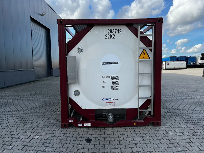 CIMC UNUSED, BOTH FOOD STUFF/CHEMICAL USE, 20FT ISO, 25.000L, L4BN, UN Portable, T11, test: 12-2026 - خزان تخزين: صورة 5 CIMC UNUSED, BOTH FOOD STUFF/CHEMICAL USE, 20FT ISO, 25.000L, L4BN, UN Portable, T11, test: 12-2026 - خزان تخزين: صورة 5