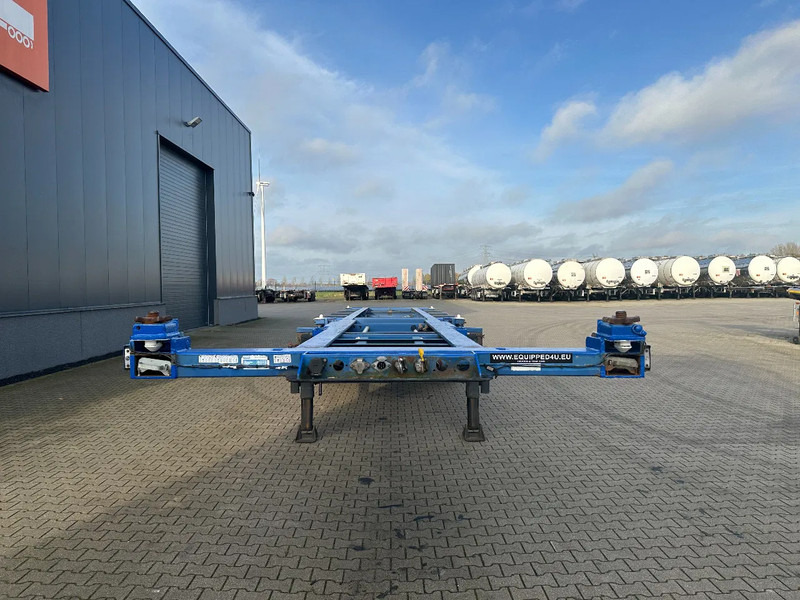 Contar 40 (45) FT-chassis / liftaxle / drumbrakes / NL-Chassis/ MOT - نصف مقطورة لنقل الحاويات: صورة 2 Contar 40 (45) FT-chassis / liftaxle / drumbrakes / NL-Chassis/ MOT - نصف مقطورة لنقل الحاويات: صورة 2