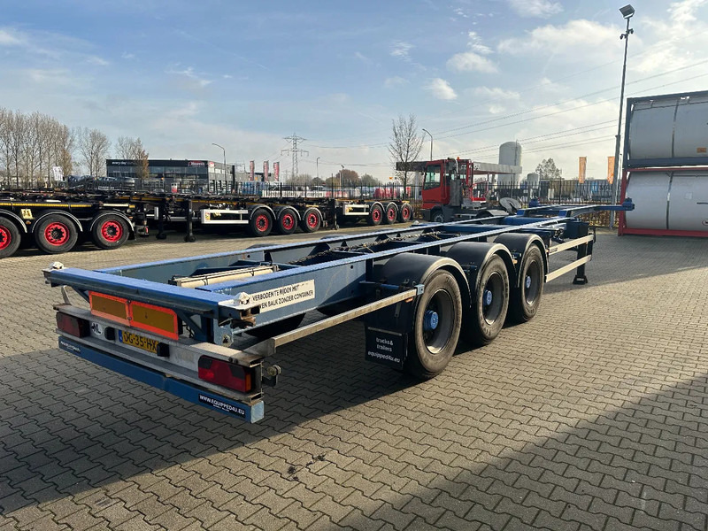 Contar 40 (45) FT-chassis / liftaxle / drumbrakes / NL-Chassis/ MOT - نصف مقطورة لنقل الحاويات: صورة 5 Contar 40 (45) FT-chassis / liftaxle / drumbrakes / NL-Chassis/ MOT - نصف مقطورة لنقل الحاويات: صورة 5