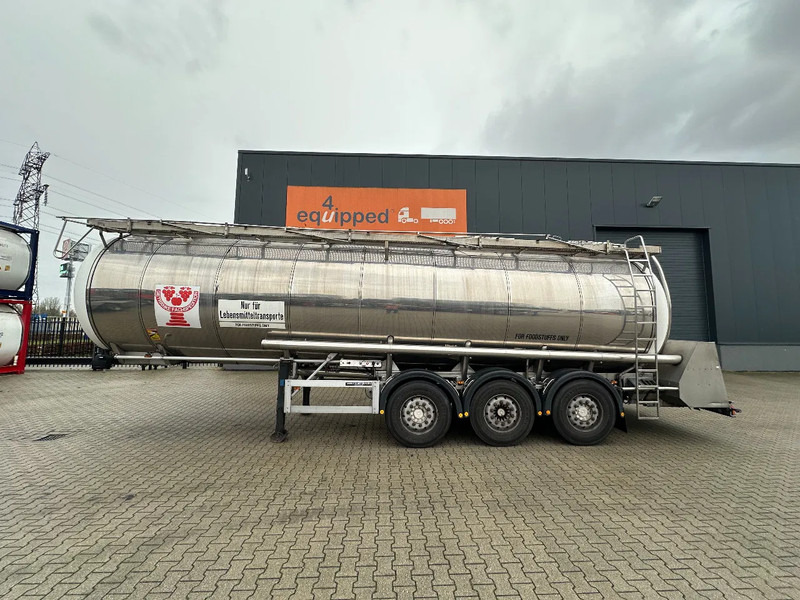 Feldbinder FOOD / LEVENSMIDDELEN / LEBENSMITTEL / 33.500L / 3-COMP / PUMP / NL-trailer / APK: 05-2026 - نصف مقطورة صهريج: صورة 2 Feldbinder FOOD / LEVENSMIDDELEN / LEBENSMITTEL / 33.500L / 3-COMP / PUMP / NL-trailer / APK: 05-2026 - نصف مقطورة صهريج: صورة 2