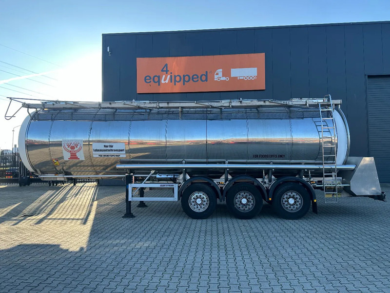 Feldbinder FOOD / LEVENSMIDDELEN/ LEBENSMITTEL / 33.500L / 3-COMP / PUMP / NL-trailer / APK: 05-2026 - نصف مقطورة صهريج: صورة 2 Feldbinder FOOD / LEVENSMIDDELEN/ LEBENSMITTEL / 33.500L / 3-COMP / PUMP / NL-trailer / APK: 05-2026 - نصف مقطورة صهريج: صورة 2