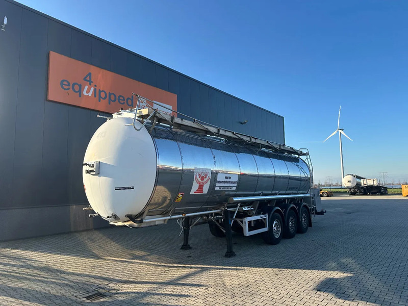 Feldbinder FOOD / LEVENSMIDDELEN/ LEBENSMITTEL / 33.500L / 3-COMP / PUMP / NL-trailer / APK: 05-2026 - نصف مقطورة صهريج: صورة 1 Feldbinder FOOD / LEVENSMIDDELEN/ LEBENSMITTEL / 33.500L / 3-COMP / PUMP / NL-trailer / APK: 05-2026 - نصف مقطورة صهريج: صورة 1