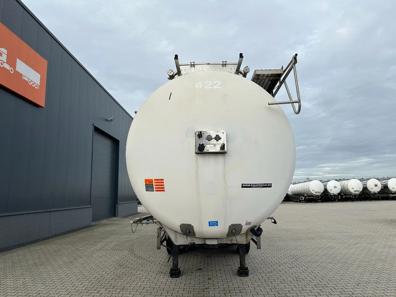 Feldbinder LEVENSMIDDELEN / FOOD / LEBENSMITTEL / 33.500L / 3-COMP / POMP / NL-trailer / APK: 09-2026, 10x beschikbaar - نصف مقطورة صهريج: صورة 2 Feldbinder LEVENSMIDDELEN / FOOD / LEBENSMITTEL / 33.500L / 3-COMP / POMP / NL-trailer / APK: 09-2026, 10x beschikbaar - نصف مقطورة صهريج: صورة 2