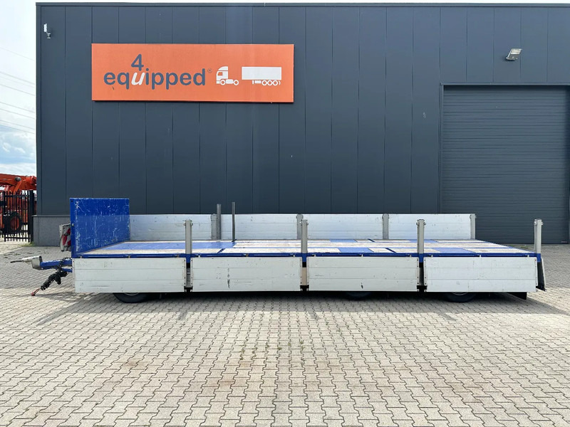 Floor zeer mooie AXD.330 3-assige aanhanger met alu zijborden, rongpotten, liftas, geschoopeerd, NL-aanhanger, APK: 09/2025 - مقطورات مسطحة: صورة 4 Floor zeer mooie AXD.330 3-assige aanhanger met alu zijborden, rongpotten, liftas, geschoopeerd, NL-aanhanger, APK: 09/2025 - مقطورات مسطحة: صورة 4