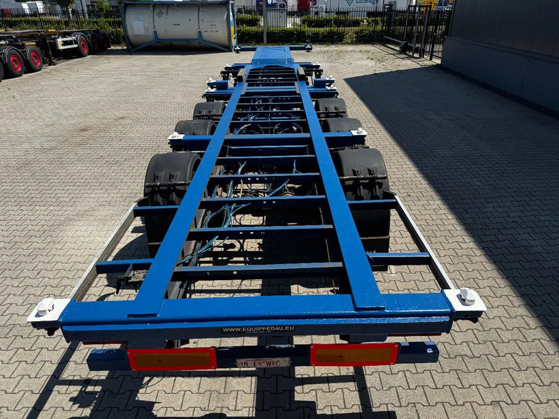 Groenewegen 40FT HC-chassis, BPW+Drum, liftaxle, NL-Chassis - نصف مقطورة لنقل الحاويات: صورة 4 Groenewegen 40FT HC-chassis, BPW+Drum, liftaxle, NL-Chassis - نصف مقطورة لنقل الحاويات: صورة 4