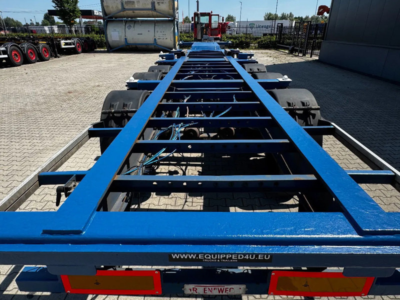 Groenewegen 40FT HC-chassis, BPW+Drum, liftaxle, NL-Chassis - نصف مقطورة لنقل الحاويات: صورة 5 Groenewegen 40FT HC-chassis, BPW+Drum, liftaxle, NL-Chassis - نصف مقطورة لنقل الحاويات: صورة 5