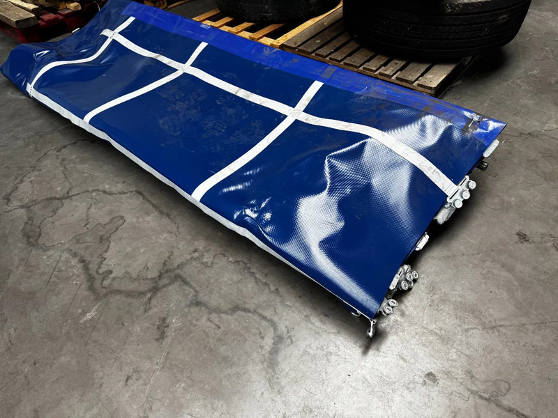 Groenewegen SET nieuwe blauwe XL zeilen (RAL 5013) voor Groenewegen schuifzeiloplegger - قطع غيار: صورة 3 Groenewegen SET nieuwe blauwe XL zeilen (RAL 5013) voor Groenewegen schuifzeiloplegger - قطع غيار: صورة 3