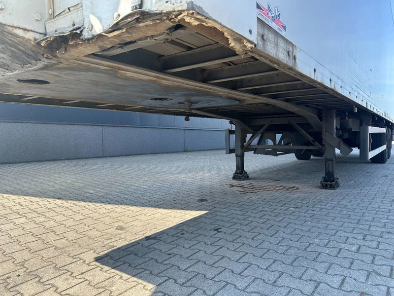 نصف مقطورة صندوق مغلق Groenewegen full chassis, BPW + DRUM, NL-trailer: صورة 13
