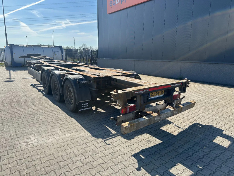 Krone 45FT HC, disc, extendable front+ rear+ bumper, NL-chassis - نصف مقطورة لنقل الحاويات: صورة 4 Krone 45FT HC, disc, extendable front+ rear+ bumper, NL-chassis - نصف مقطورة لنقل الحاويات: صورة 4
