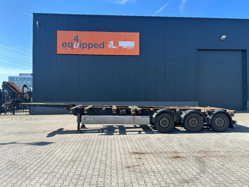 Krone 45FT HC, disc, extendable front+ rear+ bumper, NL-chassis - نصف مقطورة لنقل الحاويات: صورة 3 Krone 45FT HC, disc, extendable front+ rear+ bumper, NL-chassis - نصف مقطورة لنقل الحاويات: صورة 3
