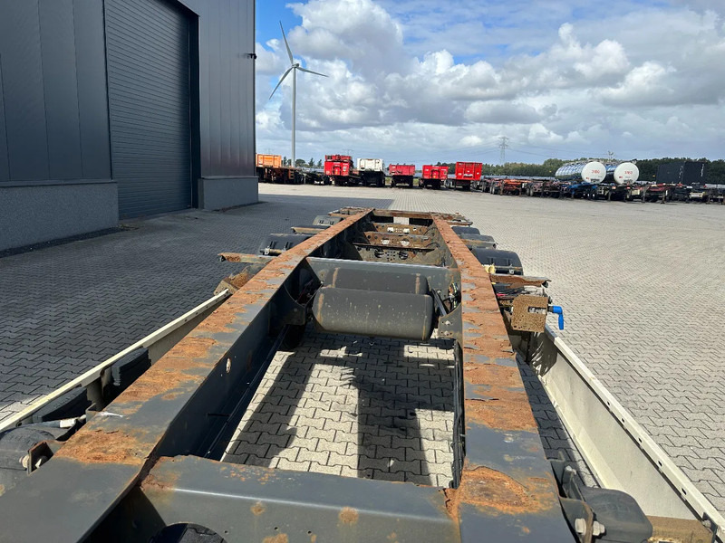 نصف مقطورة لنقل الحاويات Krone 45FT HC, empty weight: 4.220kg, BPW + drumbrakes, NL-Chassis, APK: 25/11/2025, 2x available: صورة 12