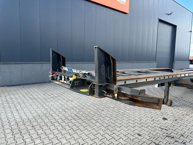نصف مقطورة لنقل الحاويات Krone 45FT HC, empty weight: 4.220kg, BPW + drumbrakes, NL-Chassis, APK: 25/11/2025, 2x available: صورة 8