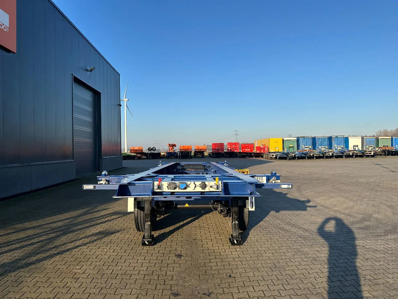 Krone NEW / DIRECT AVAILABLE 20FT ADR-CHASSIS, DISCBRAKES, LIFTAXLE, 2x available - نصف مقطورة لنقل الحاويات: صورة 5 Krone NEW / DIRECT AVAILABLE 20FT ADR-CHASSIS, DISCBRAKES, LIFTAXLE, 2x available - نصف مقطورة لنقل الحاويات: صورة 5