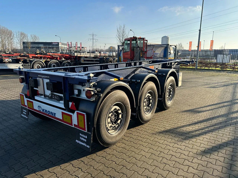 Krone NEW / DIRECT AVAILABLE 20FT ADR-CHASSIS, DISCBRAKES, LIFTAXLE, 2x available - نصف مقطورة لنقل الحاويات: صورة 3 Krone NEW / DIRECT AVAILABLE 20FT ADR-CHASSIS, DISCBRAKES, LIFTAXLE, 2x available - نصف مقطورة لنقل الحاويات: صورة 3