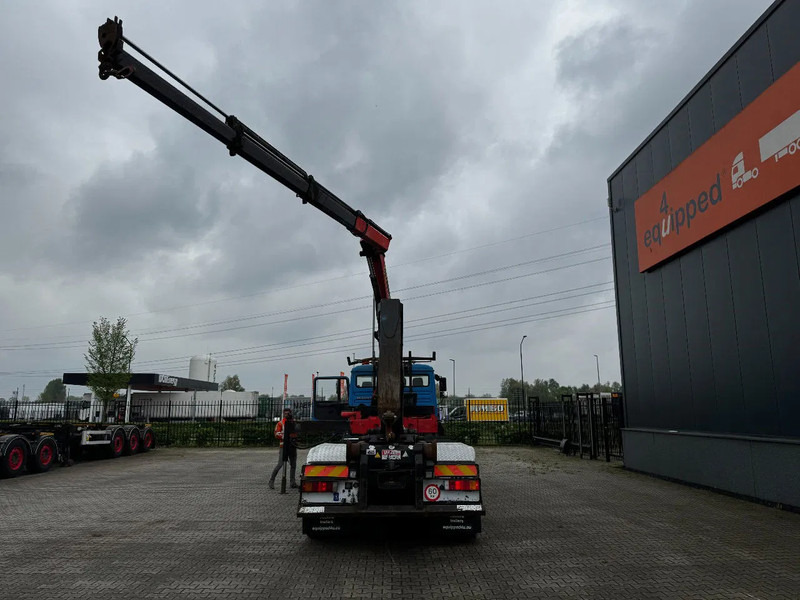 MAN FE 410A, 6x4, EURO 2, Palfinger PK17000 Crane + VDL HOOK, full spring, manual gearbox, MOT 9/2025 - شاحنة ذات خطاف, شاحنة كرين: صورة 5 MAN FE 410A, 6x4, EURO 2, Palfinger PK17000 Crane + VDL HOOK, full spring, manual gearbox, MOT 9/2025 - شاحنة ذات خطاف, شاحنة كرين: صورة 5
