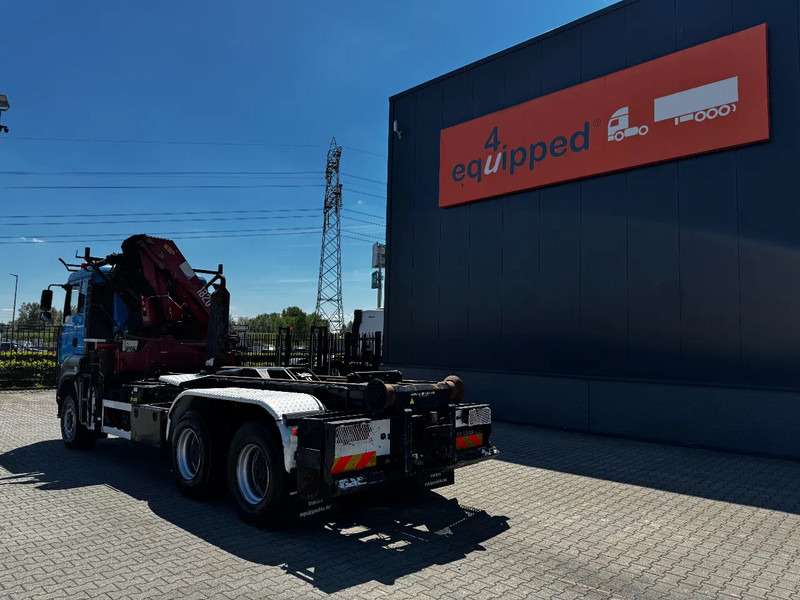 MAN TGA 33.430 6x6, HMF 1823 (B3) Crane + VDL HOOK, full spring, manual gearbox - شاحنة ذات خطاف, شاحنة كرين: صورة 4 MAN TGA 33.430 6x6, HMF 1823 (B3) Crane + VDL HOOK, full spring, manual gearbox - شاحنة ذات خطاف, شاحنة كرين: صورة 4