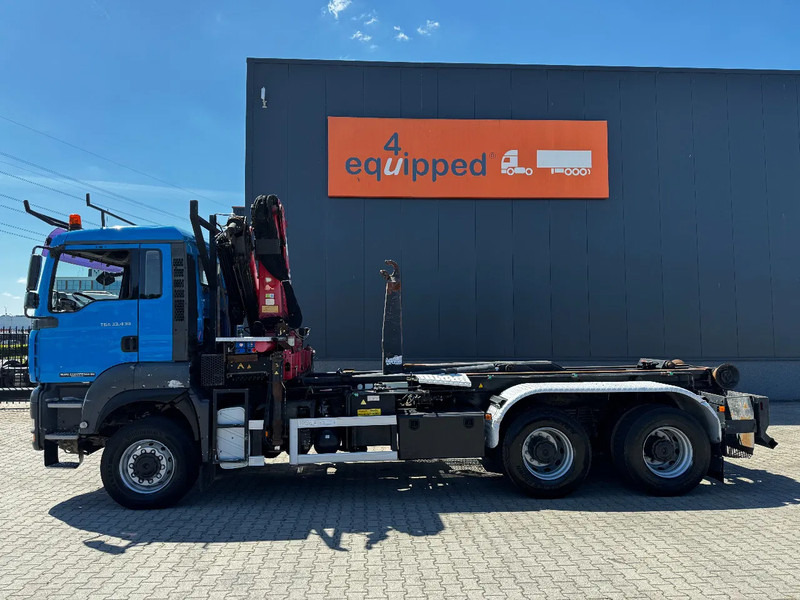 MAN TGA 33.430 6x6, HMF 1823 (B3) Crane + VDL HOOK, full spring, manual gearbox - شاحنة ذات خطاف, شاحنة كرين: صورة 2 MAN TGA 33.430 6x6, HMF 1823 (B3) Crane + VDL HOOK, full spring, manual gearbox - شاحنة ذات خطاف, شاحنة كرين: صورة 2