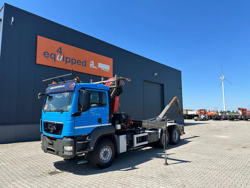 MAN TGS 33.440 6x4, EURO-5, HMF 2030 Crane + VDL HOOK, full spring, manual gearbox, MOT 03/2026 - شاحنة ذات خطاف, شاحنة كرين: صورة 2 MAN TGS 33.440 6x4, EURO-5, HMF 2030 Crane + VDL HOOK, full spring, manual gearbox, MOT 03/2026 - شاحنة ذات خطاف, شاحنة كرين: صورة 2