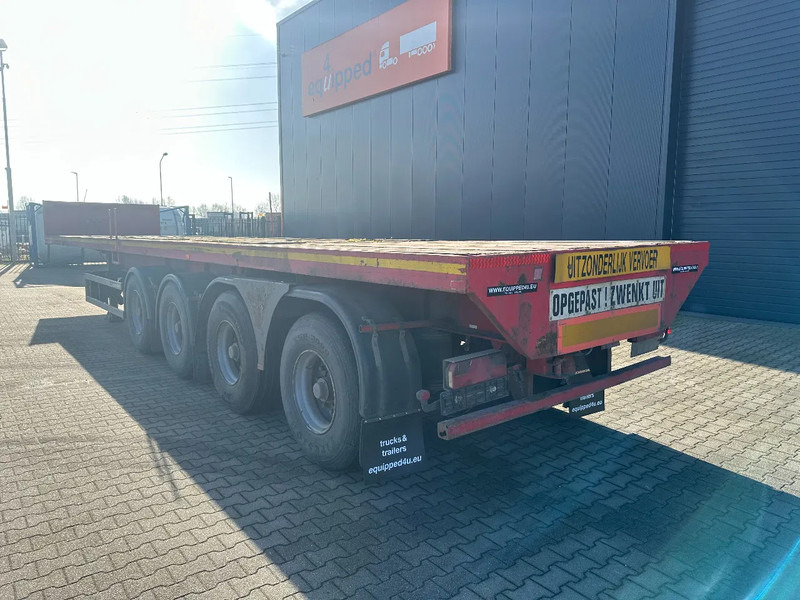 MOL 62 tons Ballast trailer, 4 axles, 2 steering axles, Belgium- trailer, 70% tyres - نصف مقطورة مسطحة: صورة 2 MOL 62 tons Ballast trailer, 4 axles, 2 steering axles, Belgium- trailer, 70% tyres - نصف مقطورة مسطحة: صورة 2