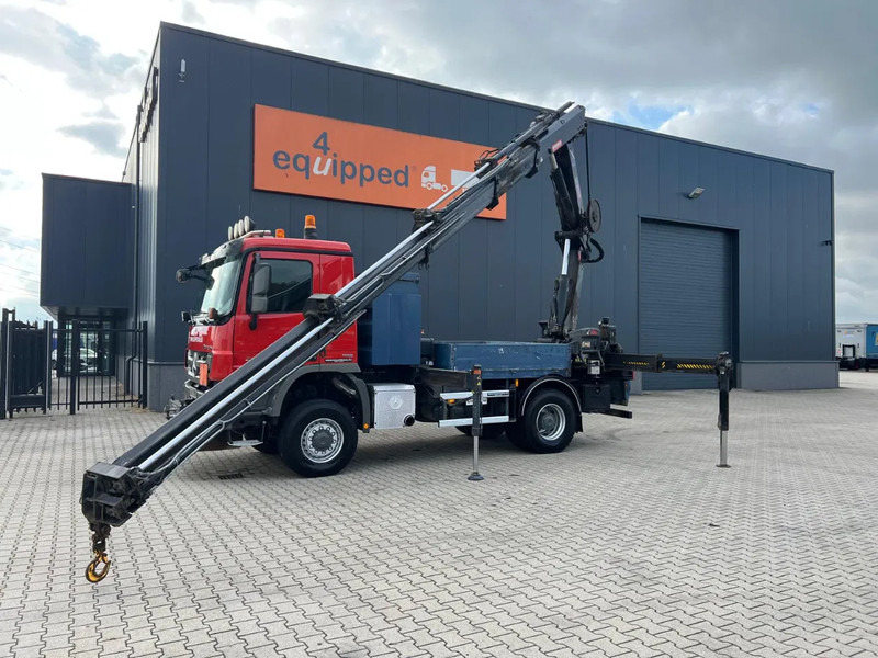 Mercedes-Benz Actros 2046 4x4 / FULL SPRING / HIAB 288 EP 5 HIPRO Crane / EURO-5 - شاحنة كرين: صورة 4 Mercedes-Benz Actros 2046 4x4 / FULL SPRING / HIAB 288 EP 5 HIPRO Crane / EURO-5 - شاحنة كرين: صورة 4