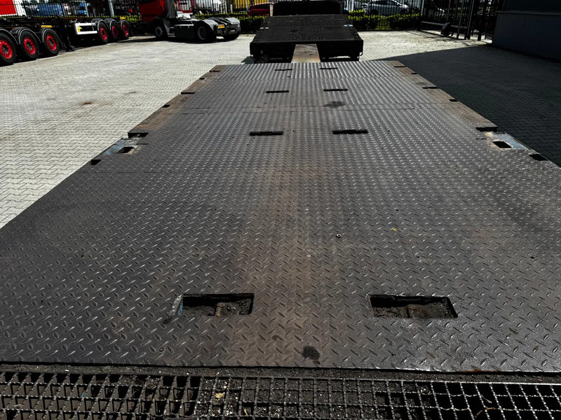 عربة منخفضة مسطحة نصف مقطورة Nooteboom OSD-48-03V lowloader, NL-trailer, APK: 06/2026, hydraulic ramps + platform, 370cm extendable, SAF + drum,: صورة 18
