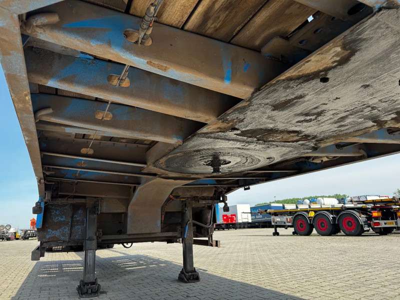 عربة منخفضة مسطحة نصف مقطورة Nooteboom OSD-48-03V lowloader, NL-trailer, APK: 06/2026, hydraulic ramps + platform, 370cm extendable, SAF + drum,: صورة 12