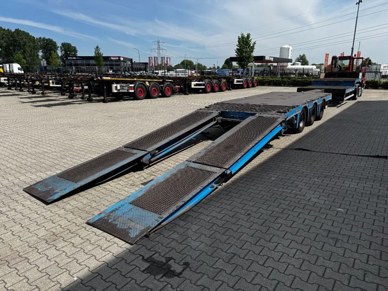 عربة منخفضة مسطحة نصف مقطورة Nooteboom OSD-48-03V lowloader, NL-trailer, APK: 06/2026, hydraulic ramps + platform, 370cm extendable, SAF + drum,: صورة 7