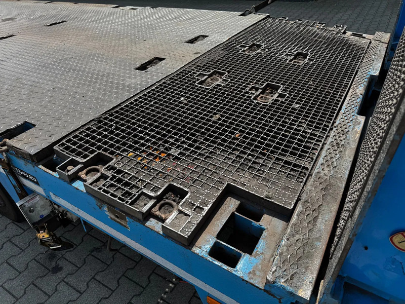 عربة منخفضة مسطحة نصف مقطورة Nooteboom OSD-48-03V lowloader, NL-trailer, APK: 06/2026, hydraulic ramps + platform, 370cm extendable, SAF + drum,: صورة 20