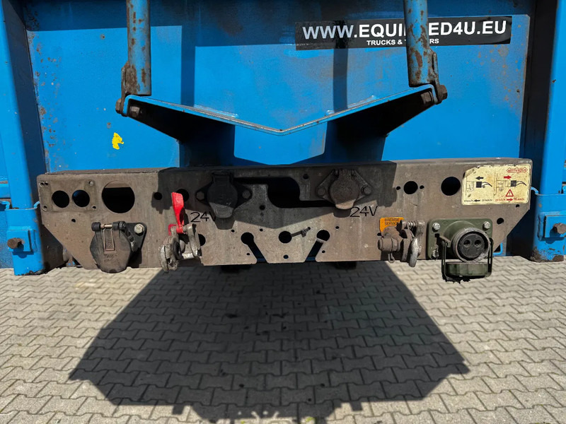 عربة منخفضة مسطحة نصف مقطورة Nooteboom OSD-48-03V lowloader, NL-trailer, APK: 06/2026, hydraulic ramps + platform, 370cm extendable, SAF + drum,: صورة 11