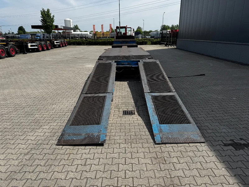 عربة منخفضة مسطحة نصف مقطورة Nooteboom OSD-48-03V lowloader, NL-trailer, APK: 06/2026, hydraulic ramps + platform, 370cm extendable, SAF + drum,: صورة 9