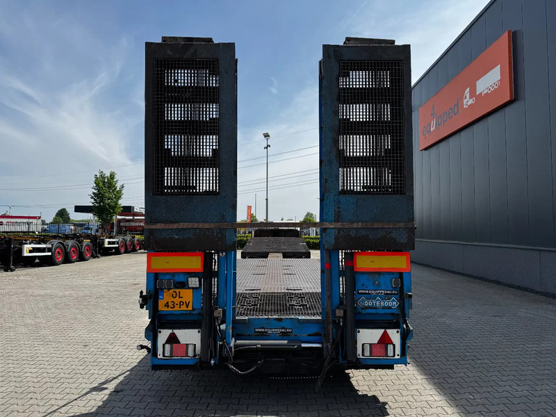 عربة منخفضة مسطحة نصف مقطورة Nooteboom OSD-48-03V lowloader, NL-trailer, APK: 06/2026, hydraulic ramps + platform, 370cm extendable, SAF + drum,: صورة 8
