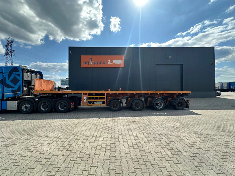 Nooteboom OVB-73-04, 73 tons Ballast trailer, 4 axles, 3 hydraulic steering axles, MOT 12/2025 - نصف مقطورة مسطحة: صورة 2 Nooteboom OVB-73-04, 73 tons Ballast trailer, 4 axles, 3 hydraulic steering axles, MOT 12/2025 - نصف مقطورة مسطحة: صورة 2