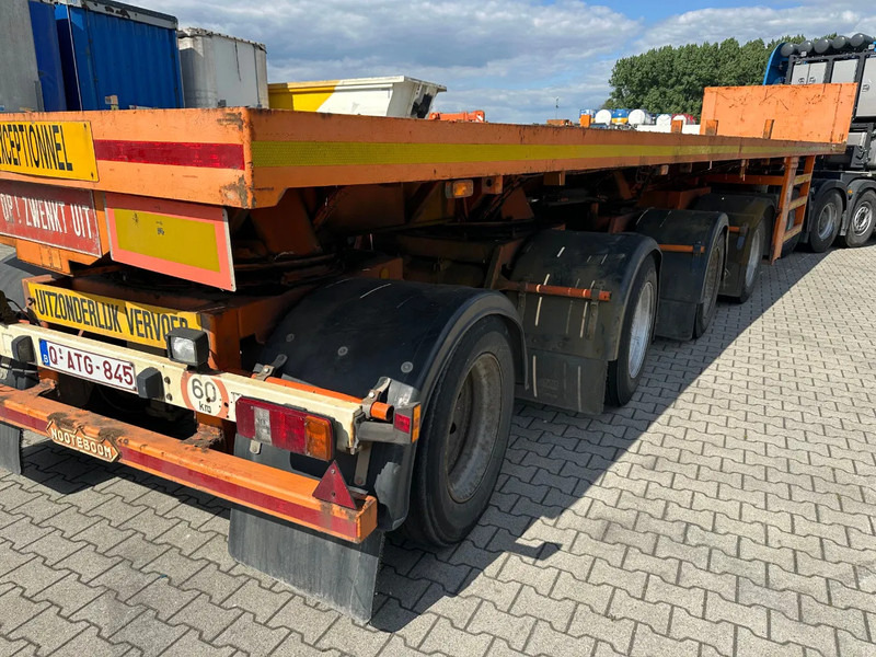 Nooteboom OVB-73-04, 73 tons Ballast trailer, 4 axles, 3 hydraulic steering axles, MOT 12/2025 - نصف مقطورة مسطحة: صورة 4 Nooteboom OVB-73-04, 73 tons Ballast trailer, 4 axles, 3 hydraulic steering axles, MOT 12/2025 - نصف مقطورة مسطحة: صورة 4