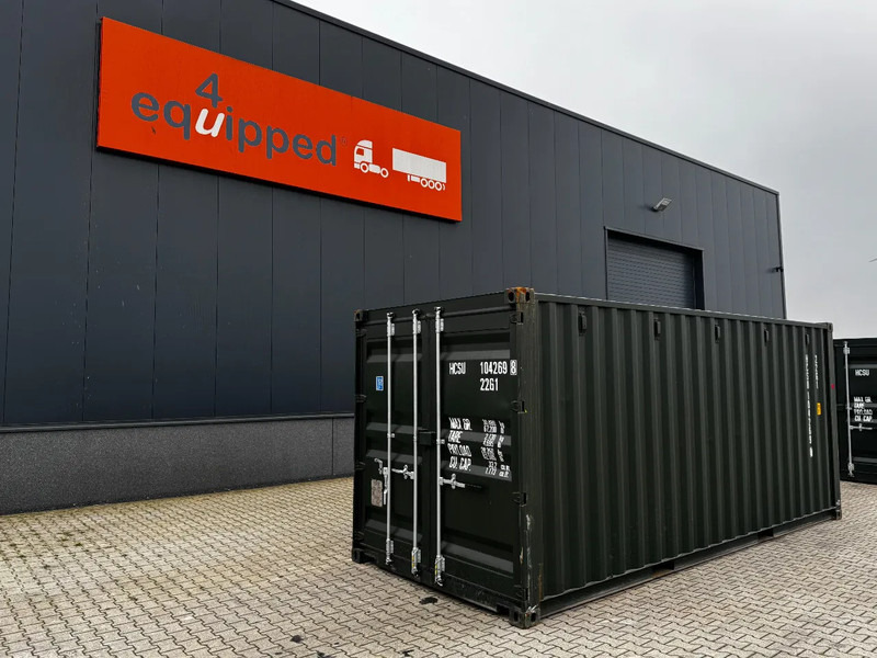Onbekend TOP 20FT DV 8'6" containers ONE-WAY, 2x available, darkgreen - حاوية شحن: صورة 1 Onbekend TOP 20FT DV 8'6" containers ONE-WAY, 2x available, darkgreen - حاوية شحن: صورة 1