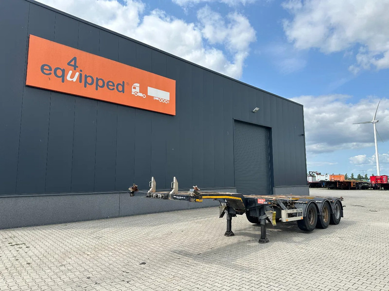 Pacton FLEX XL 45FT HC multi (2x extendable), liftaxle, SAF + DRUM, NL-chassis - نصف مقطورة لنقل الحاويات: صورة 2 Pacton FLEX XL 45FT HC multi (2x extendable), liftaxle, SAF + DRUM, NL-chassis - نصف مقطورة لنقل الحاويات: صورة 2
