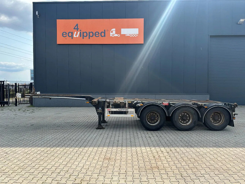 Pacton FLEX XL 45FT HC multi (3x extendable), liftaxle, SAF + DRUM, NL-chassis, APK: 12/2025 - نصف مقطورة لنقل الحاويات: صورة 4 Pacton FLEX XL 45FT HC multi (3x extendable), liftaxle, SAF + DRUM, NL-chassis, APK: 12/2025 - نصف مقطورة لنقل الحاويات: صورة 4