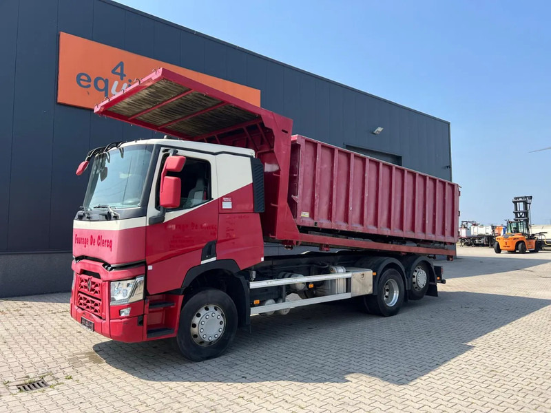 Renault T460 6x2, TIPPING FLATBED + TIPPING BOX (removable), original 251.464km!!! - شاحنة قلاب: صورة 3 Renault T460 6x2, TIPPING FLATBED + TIPPING BOX (removable), original 251.464km!!! - شاحنة قلاب: صورة 3