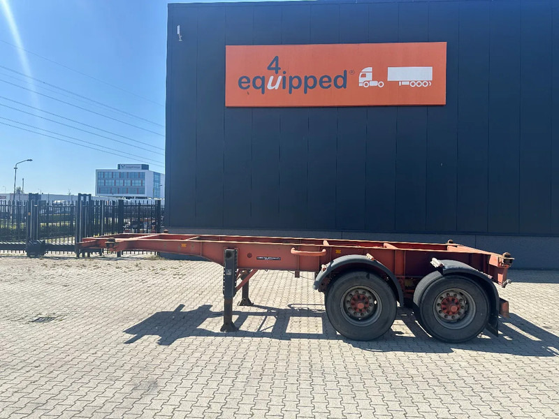 SHLADOT BPW + BLAD / SPRING / BLATT / LAMES, 20FT - نصف مقطورة لنقل الحاويات: صورة 2 SHLADOT BPW + BLAD / SPRING / BLATT / LAMES, 20FT - نصف مقطورة لنقل الحاويات: صورة 2