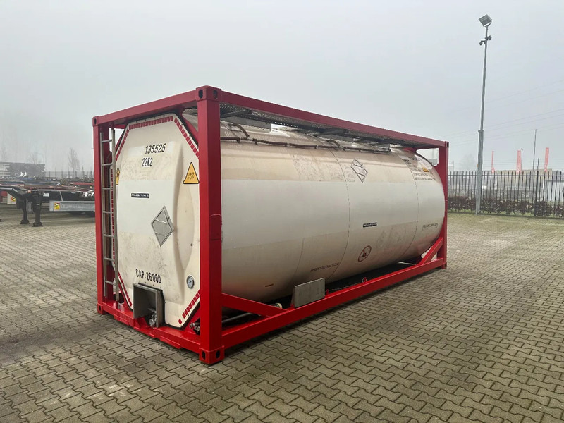 SINGAMAS 20FT ISO, 26.000L/1-COMP/3 BAFFELS/3 manholes, 5Y inspection: 06/2027 - خزان تخزين: صورة 4 SINGAMAS 20FT ISO, 26.000L/1-COMP/3 BAFFELS/3 manholes, 5Y inspection: 06/2027 - خزان تخزين: صورة 4